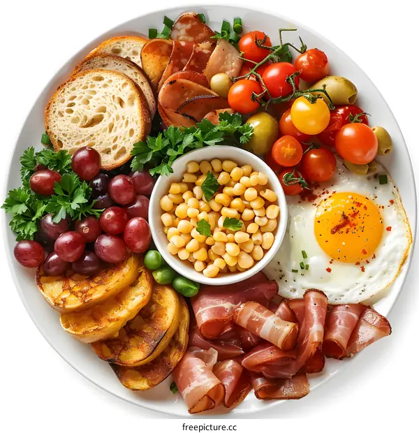 Delicious Breakfast Plate