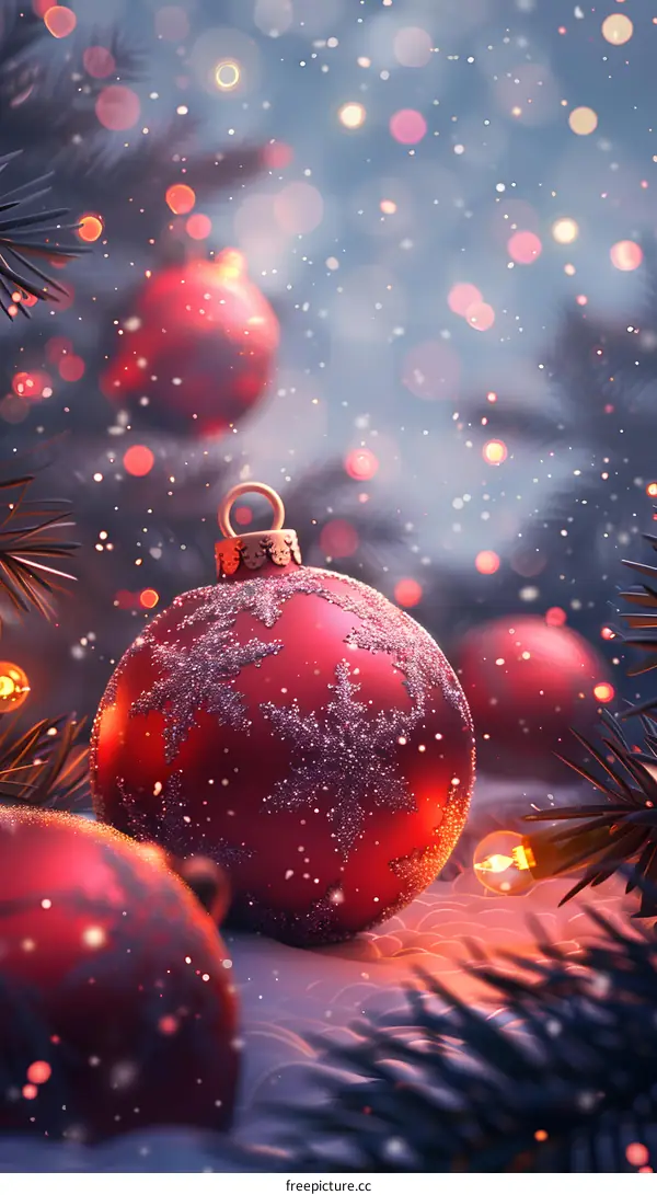 Red Christmas Ornament