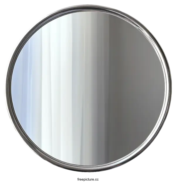 [Transparent Background PNG]Modern Round Decorative Wall Mirror