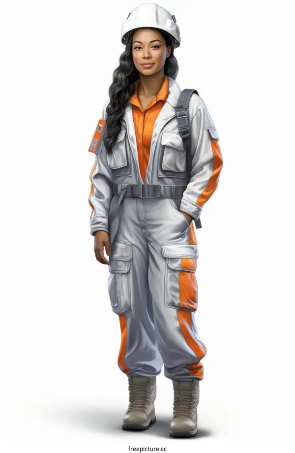 Astronaut in a spacesuit