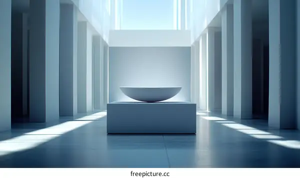 Modern Minimalist Lobby Interior Design