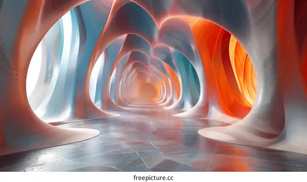 Futuristic Sci-Fi Corridor