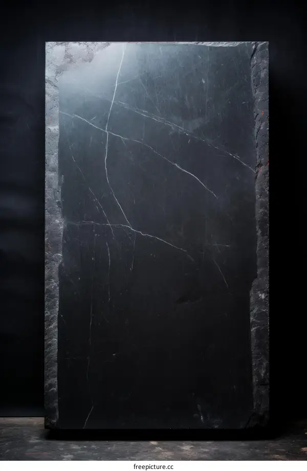 Black Marble Texture - Elegant Background for Design