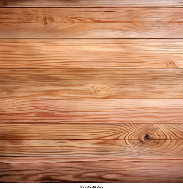 Wooden Planks in Light Brown Shades