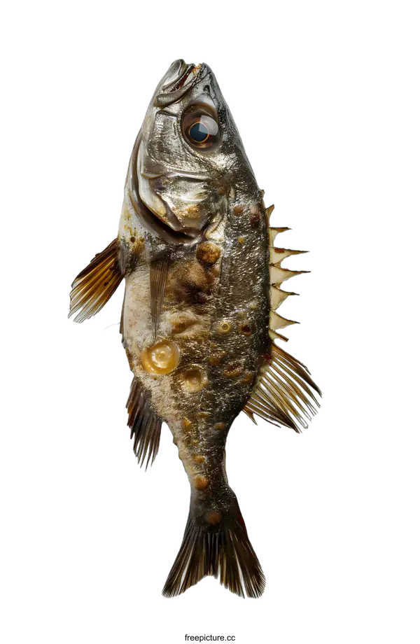 [Transparent Background PNG]Dried Fish on White Background