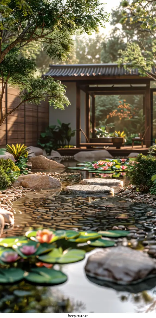 Japanese Zen Garden: Tranquility and Nature's Harmony