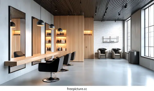 Modern Hair Salon Interior Design