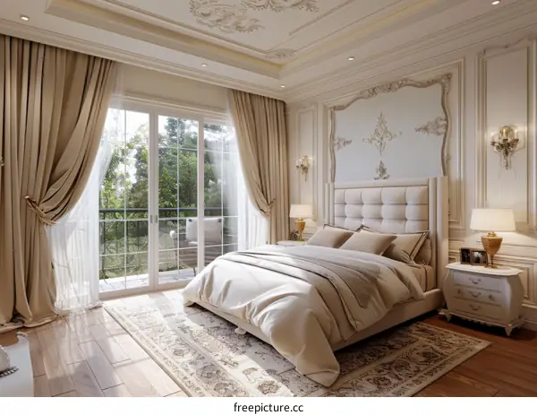 Elegant Luxury Bedroom Interior Design