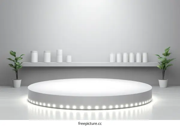 Modern Minimalist Product Display Stage