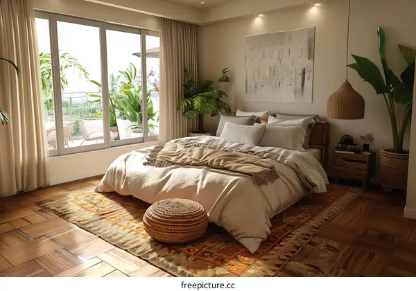 Bohemian Bedroom Interior Design