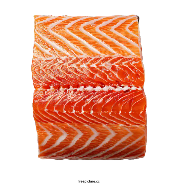 [Transparent Background PNG]Fresh Salmon Fillet