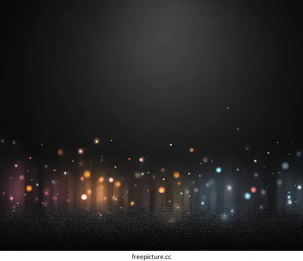 Abstract Colorful Light Effect Background