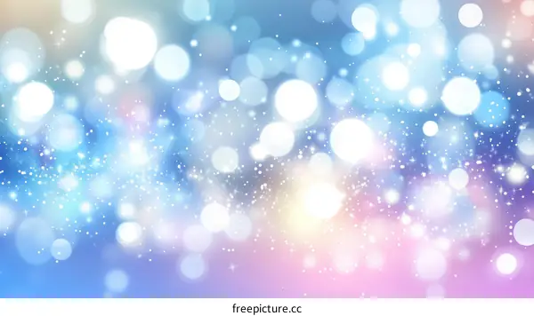 Abstract Festive Bokeh Background