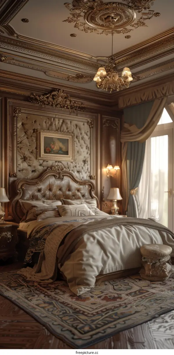 Luxury Ornate Bedroom Interior Design