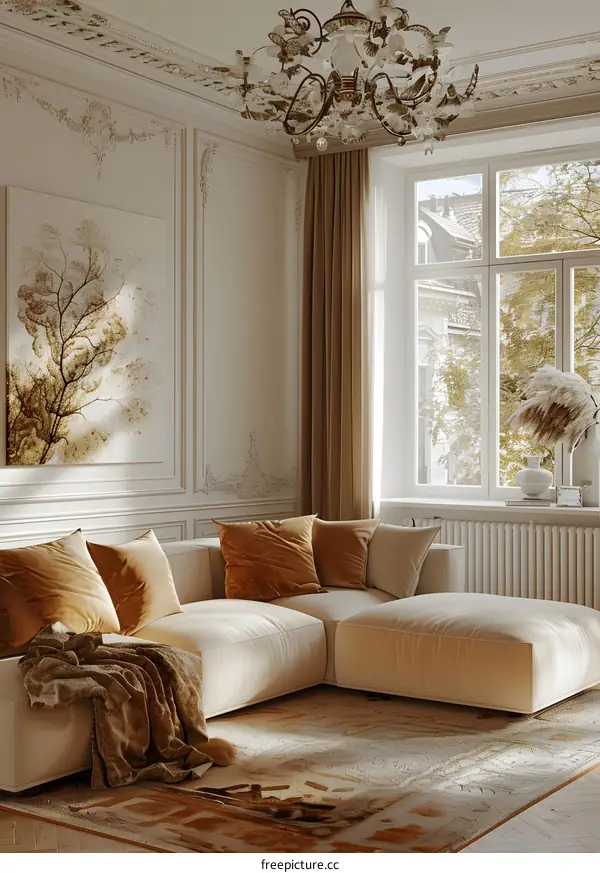 European style living room