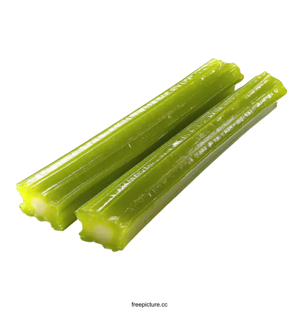 [Transparent Background PNG]Green Candy Cane Sweets