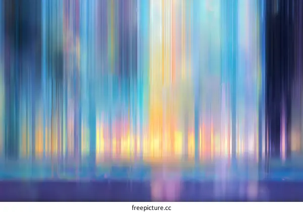 Abstract Colorful Vertical Lines Background Design