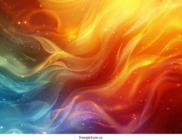 Vibrant and Dynamic Flames