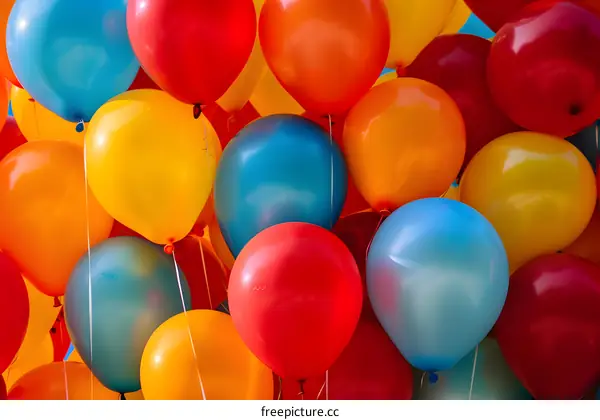 Colorful Balloons in a Cluster