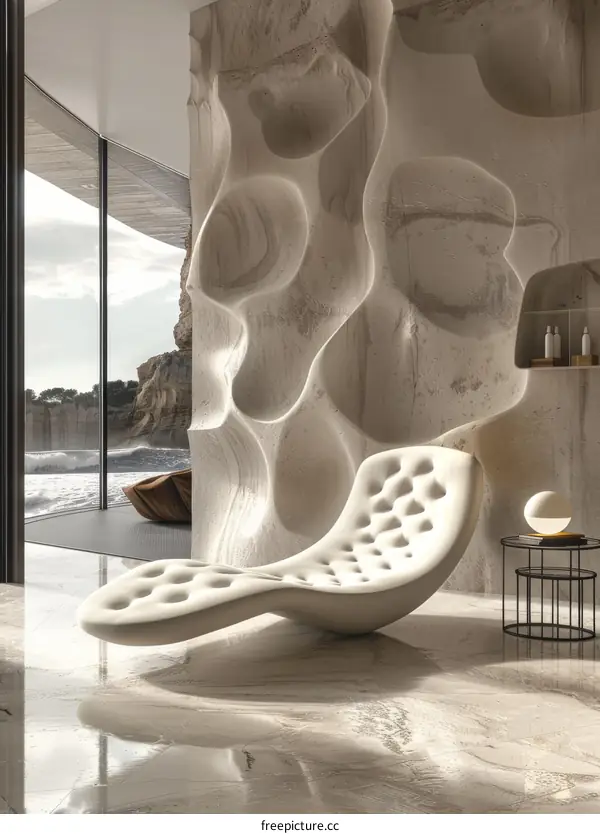 Modern Luxurious Interior Lounge Chair Design