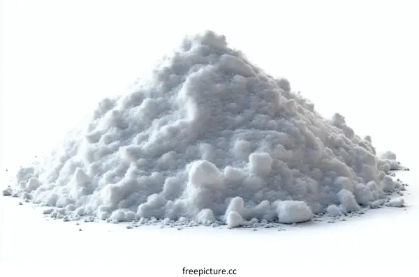 Pile of White Powder Substance