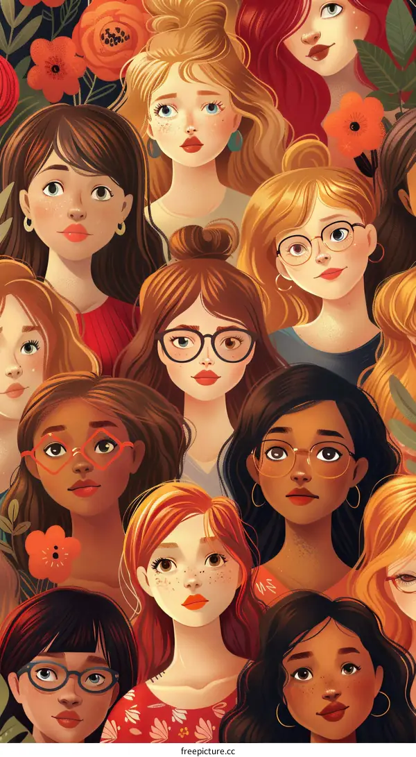 Diverse Women Illustration: Celebrating Representation and Empowerment