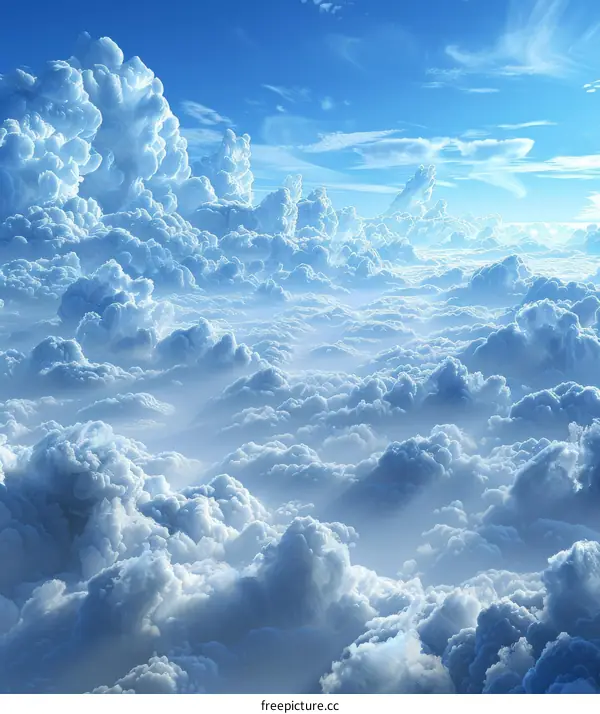 Heavenly Cloudscape a Beautiful Sky