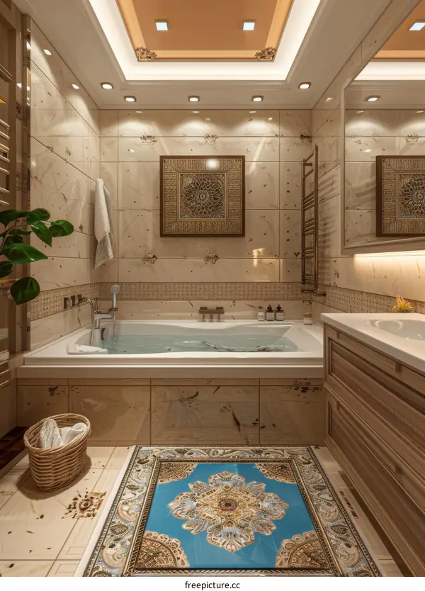 Elegant Bathroom Interior Design