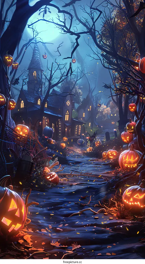 Halloween Pumpkin Town