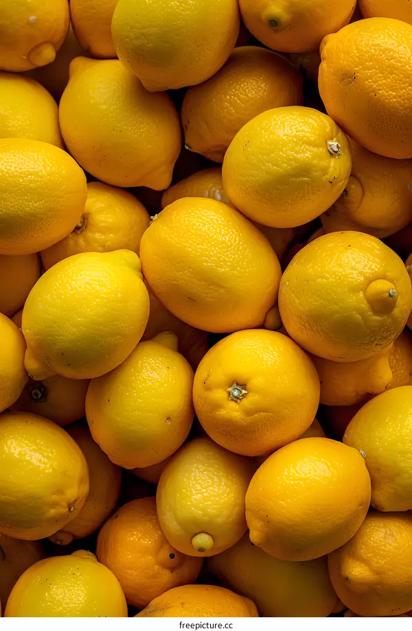 Fresh lemons background