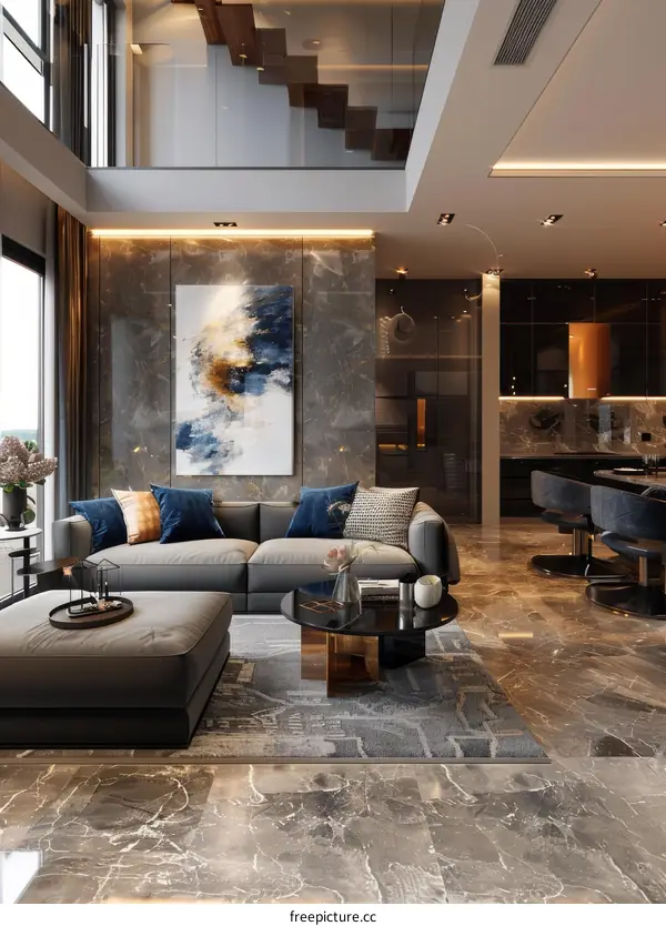 Modern and Minimalist Living Room Design