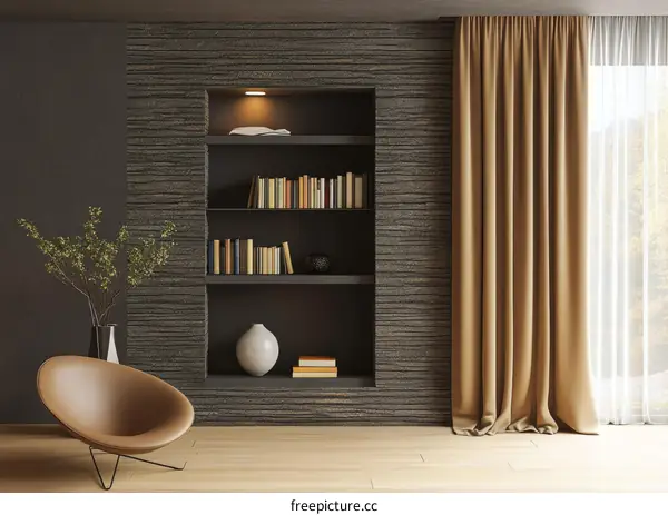 Modern Cozy Reading Nook Interior Design