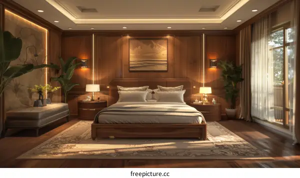 Modern & Elegant Bedroom Interior Design: Minimalist Comfort