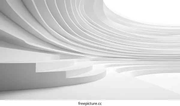 Abstract Architectural Design Illustration