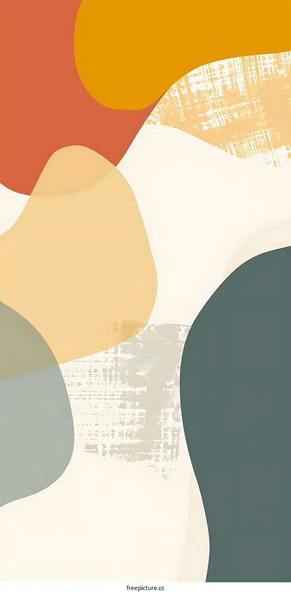 Abstract  Graphic  Background  With  Colorful  Shapes