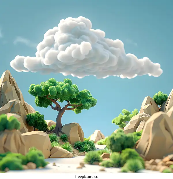  واحة في الصحراء