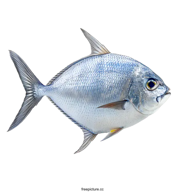 [Transparent Background PNG]Single Fish on White Background