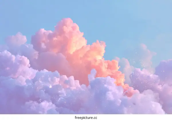 Pastel Dreamy Sky Cloudscape