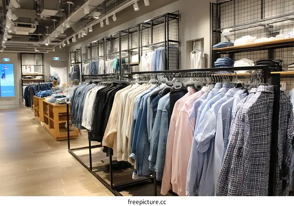Fashion Clothing Store Display