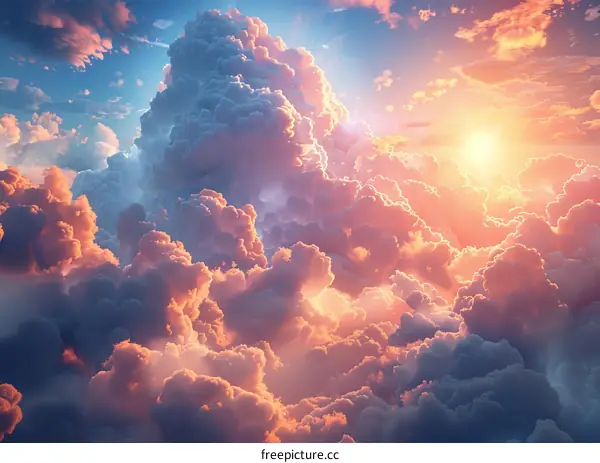 Sunset with Cloud Wonder