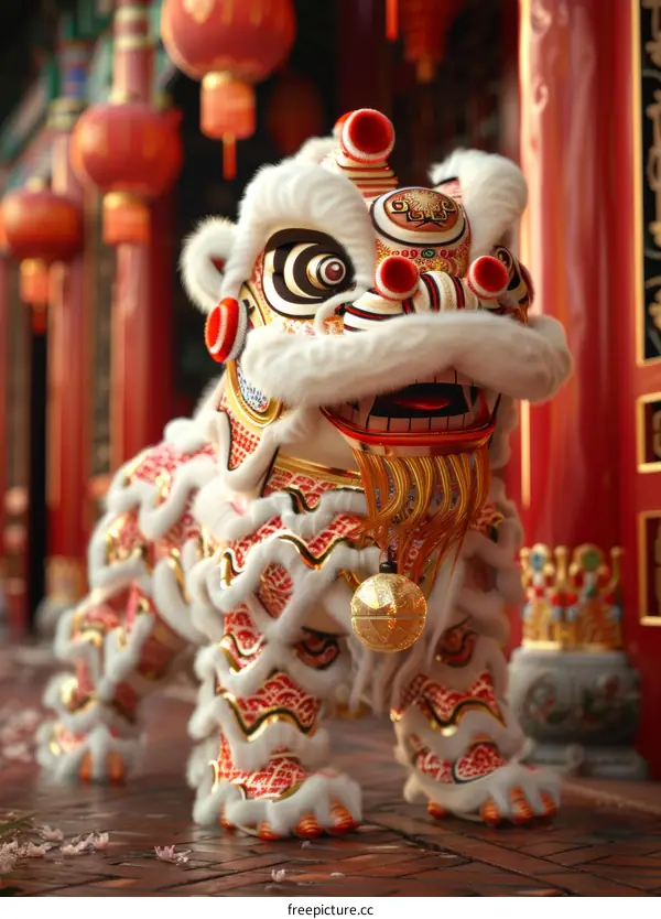 Lion dance