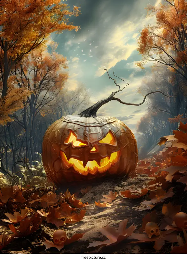 Halloween Pumpkin Lantern