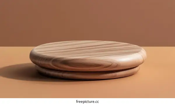 Wooden Display Podium for Product Showcase