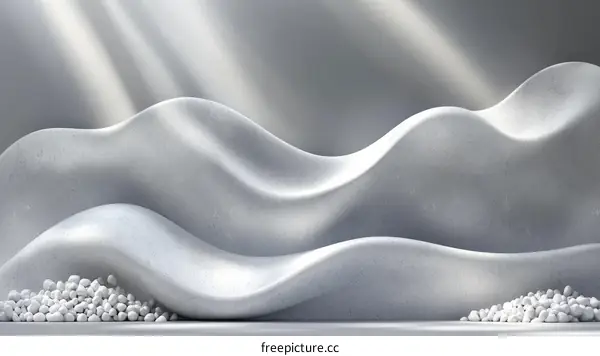 Abstract Modern Wave Design Display Background