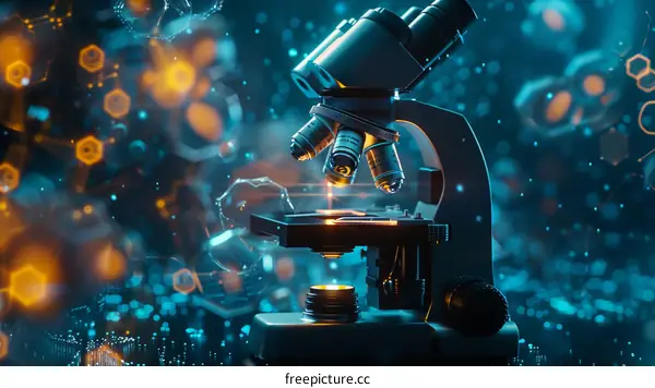 microscope research science lab technology