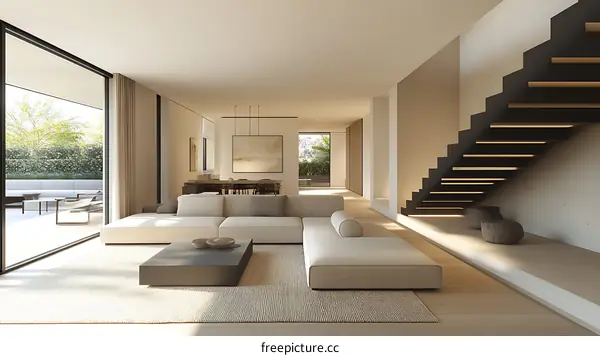 Modern Minimalist Living Room Design