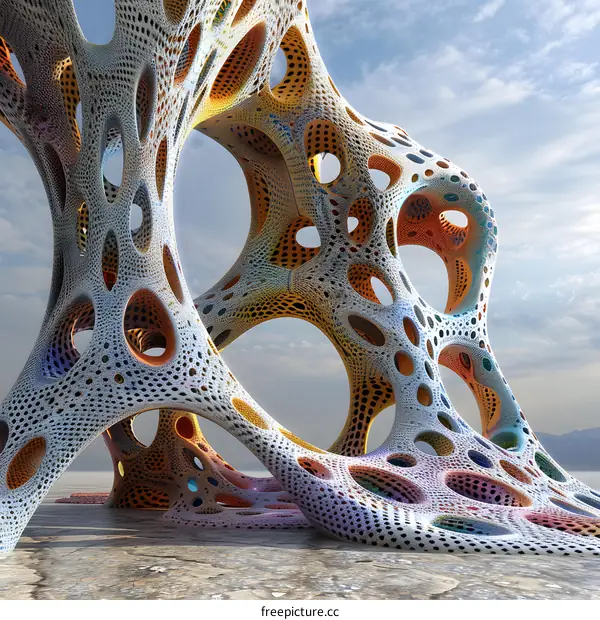 Surreal organic structure