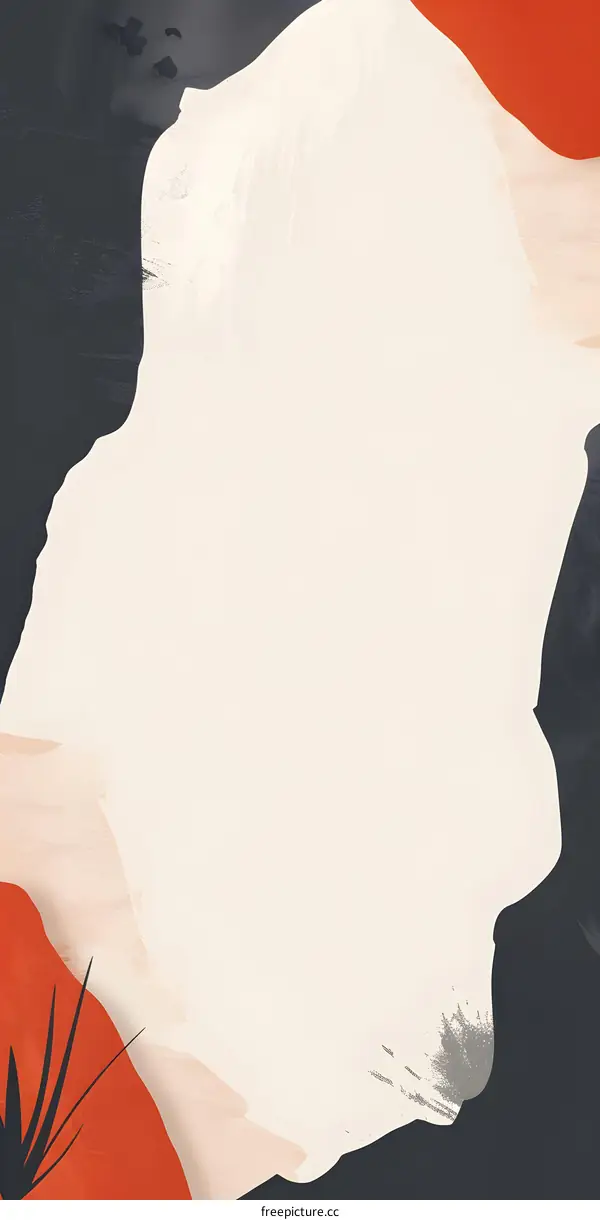 Abstract Background with Minimalist Shapes