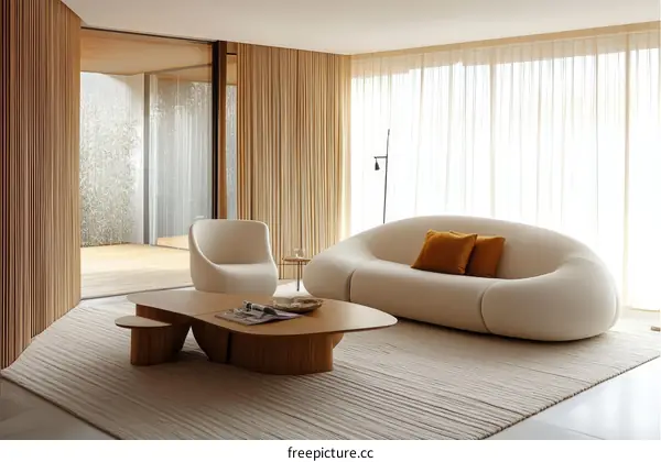 Modern Minimalist Living Room Interior Design