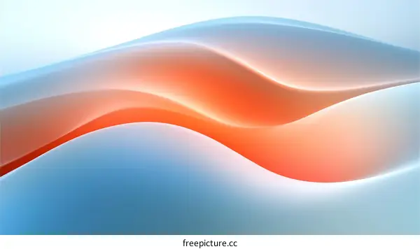 Abstract Waveform Background Design